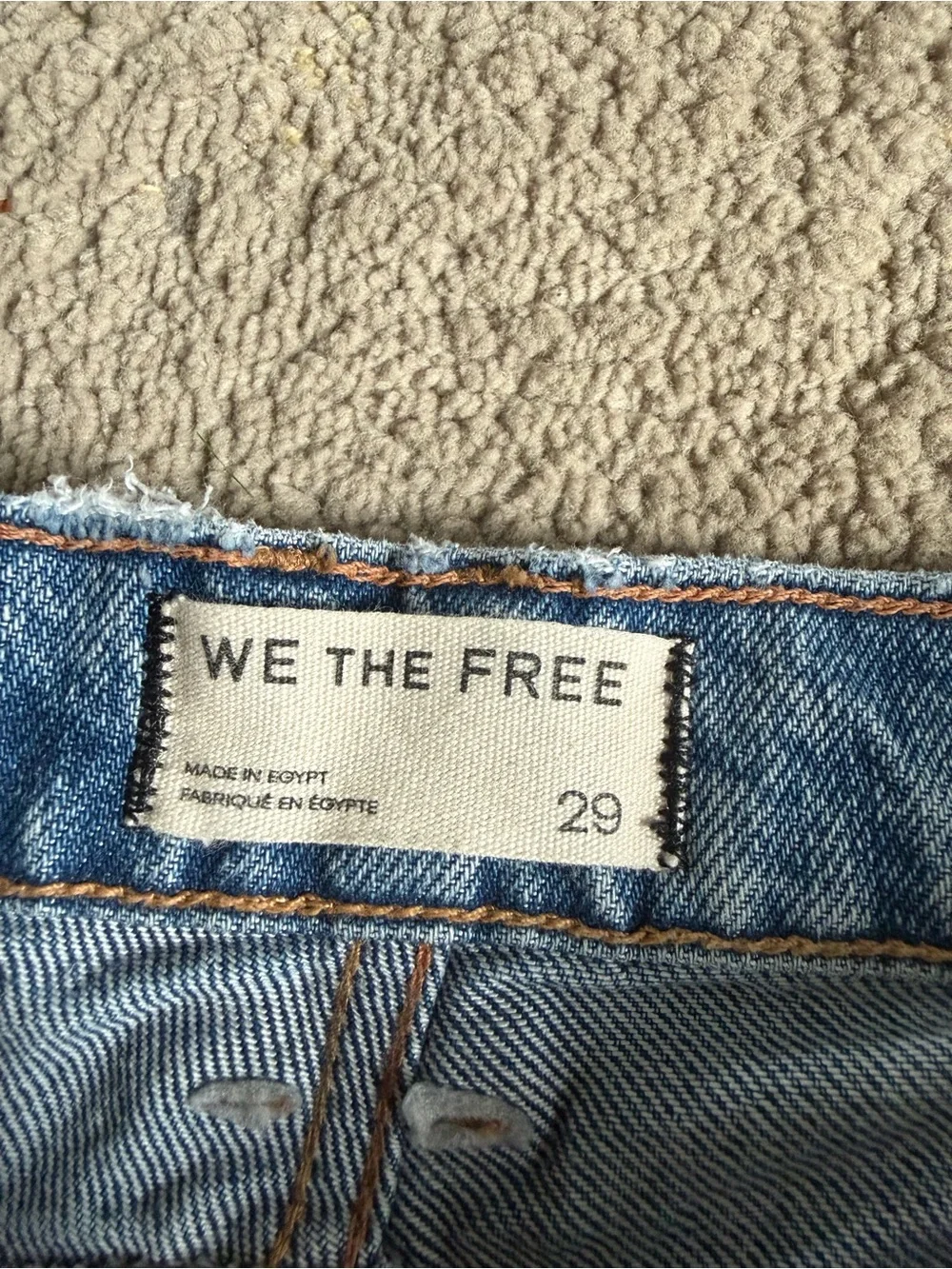 WeThe Free Good Luck Mid Rise Barrel Jeans relaxed slouchy fit 29 - Picture 6 of 15